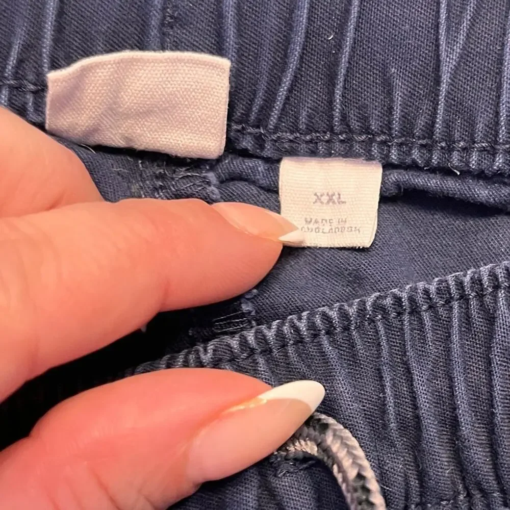 Gap Kids Boys Navy Blue Drawstring Joggers XXL